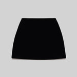 Black Velvet Skirt
