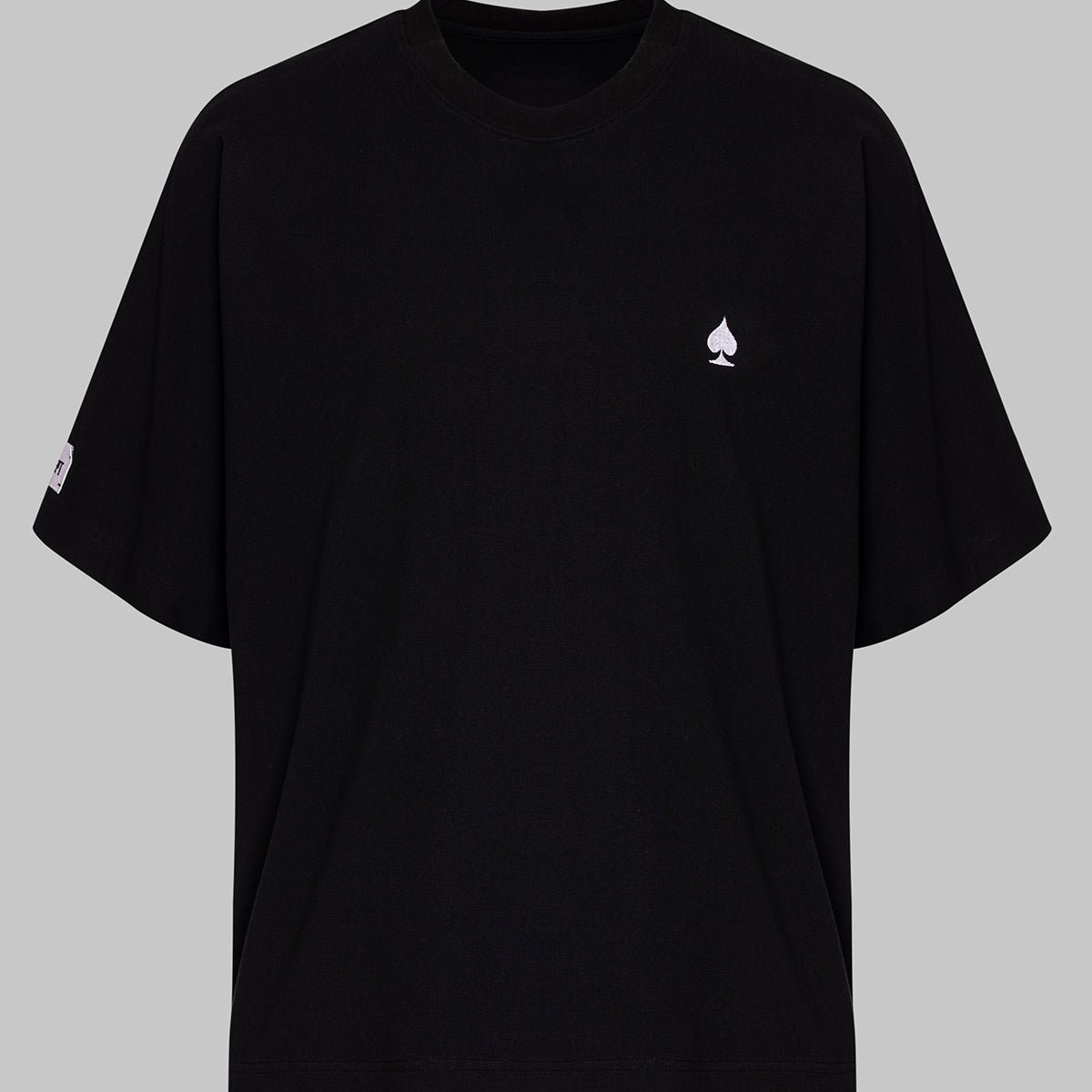 White Spade Black T-Shirt
