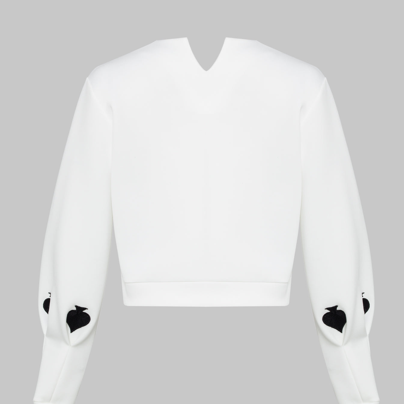 White Rolling Spade Sweatshirt
