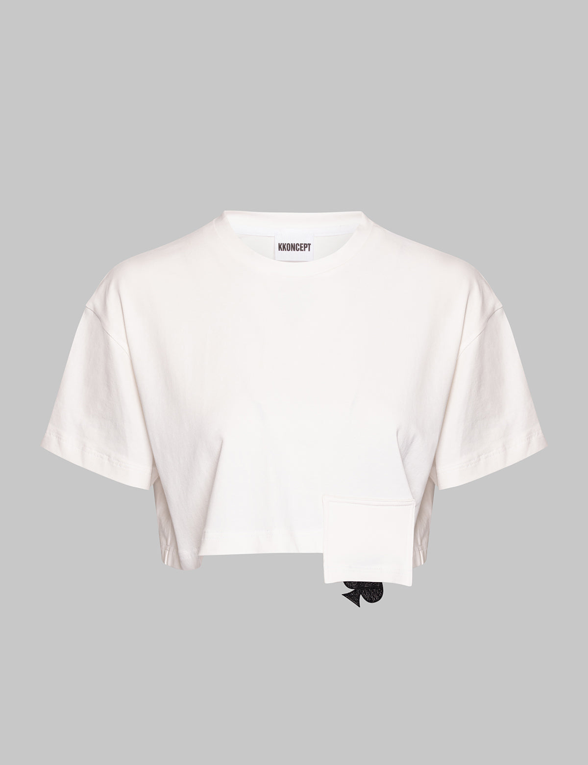 Askılı Maça Crop Top
