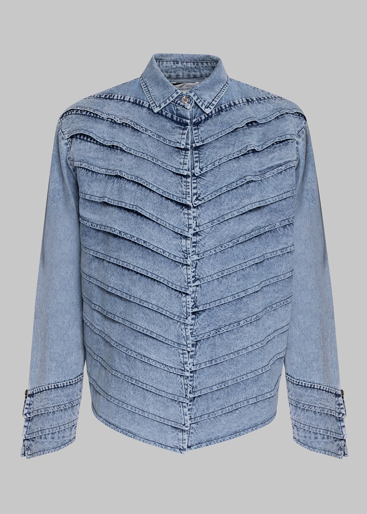 Denim Collar Jacket
