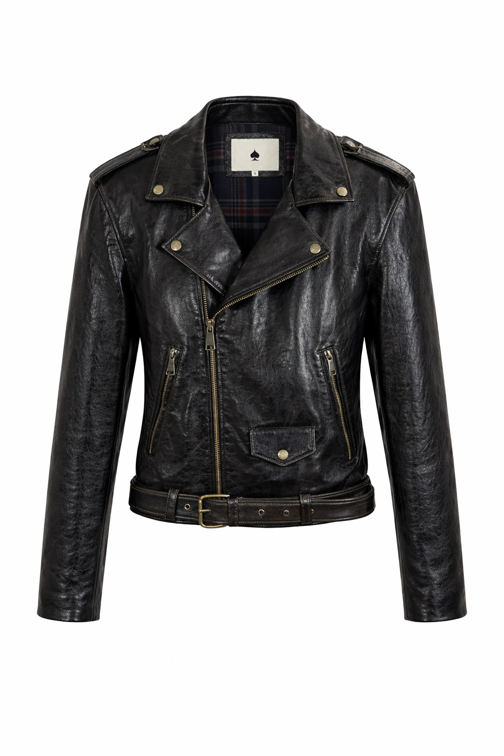 His Old Soul Biker Jacket
