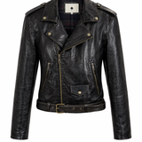 His Old Soul Biker Jacket
