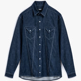 Denim Outline Shirt
