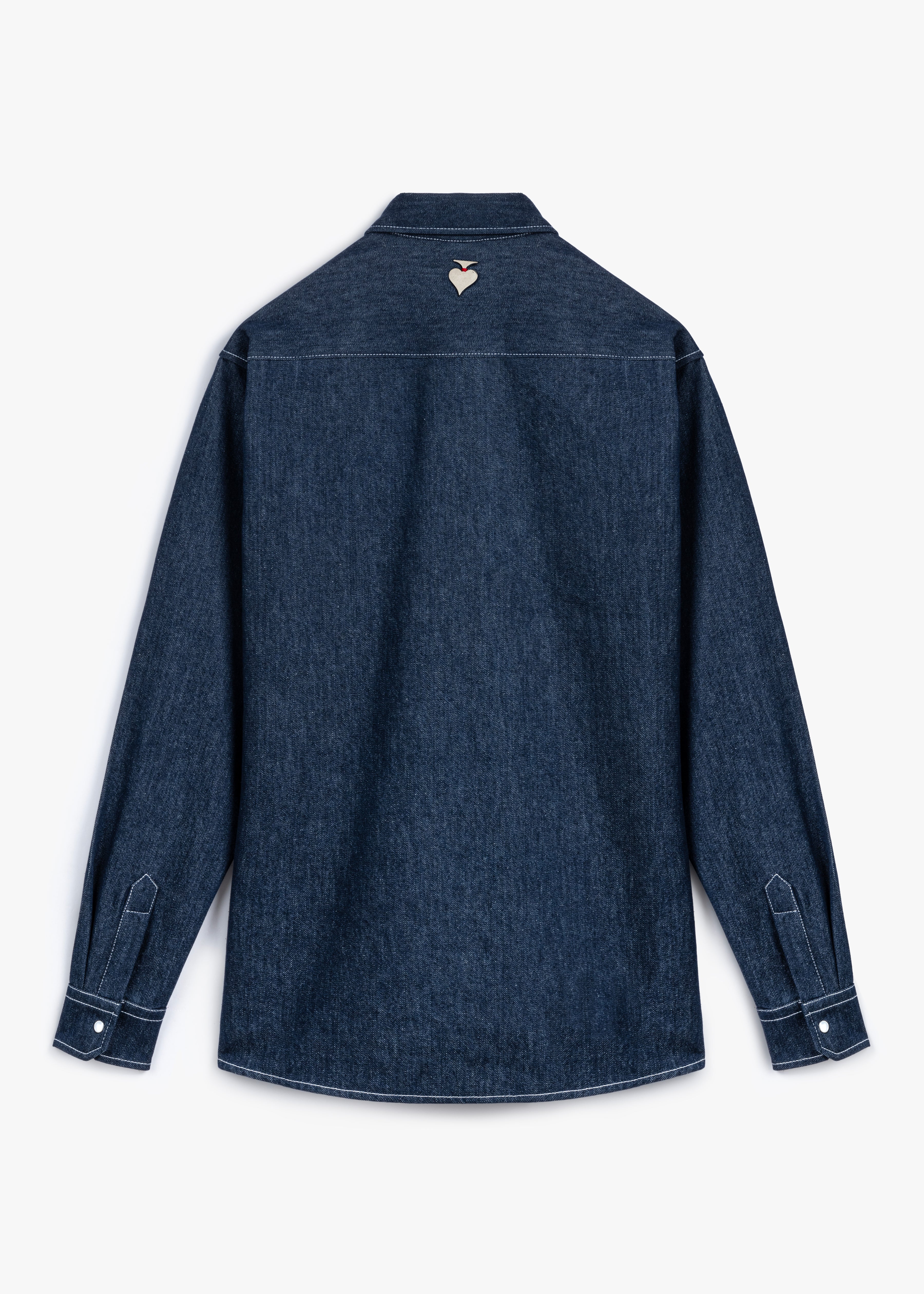 Denim Outline Shirt
