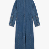 His  Denim Trench Coat
