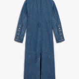 His  Denim Trench Coat
