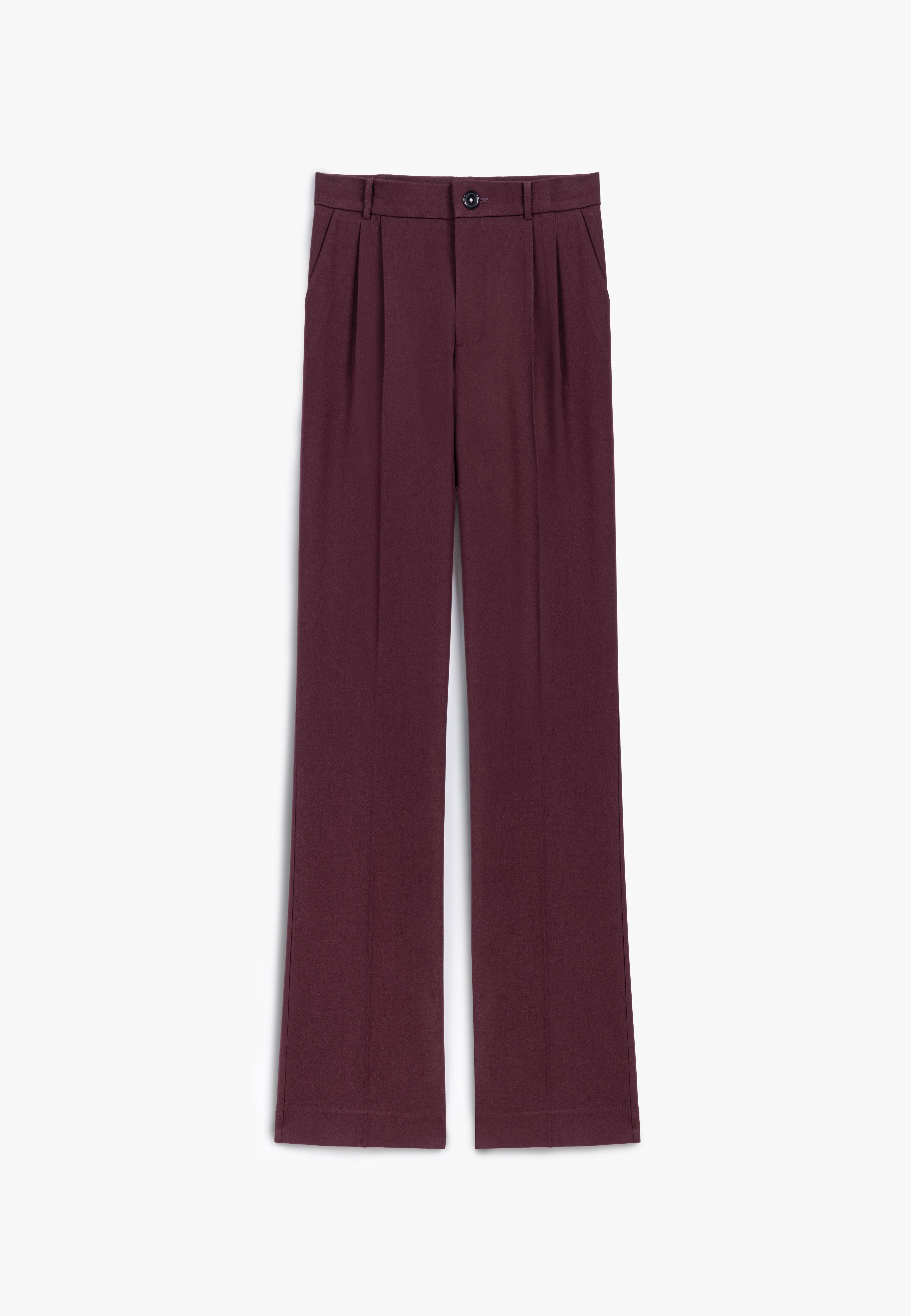 Burgundy Pants
