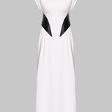 T-Dress İn White