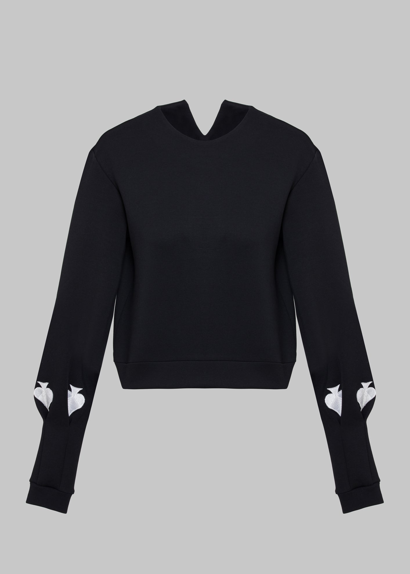 Black Rolling Spade Sweatshirt
