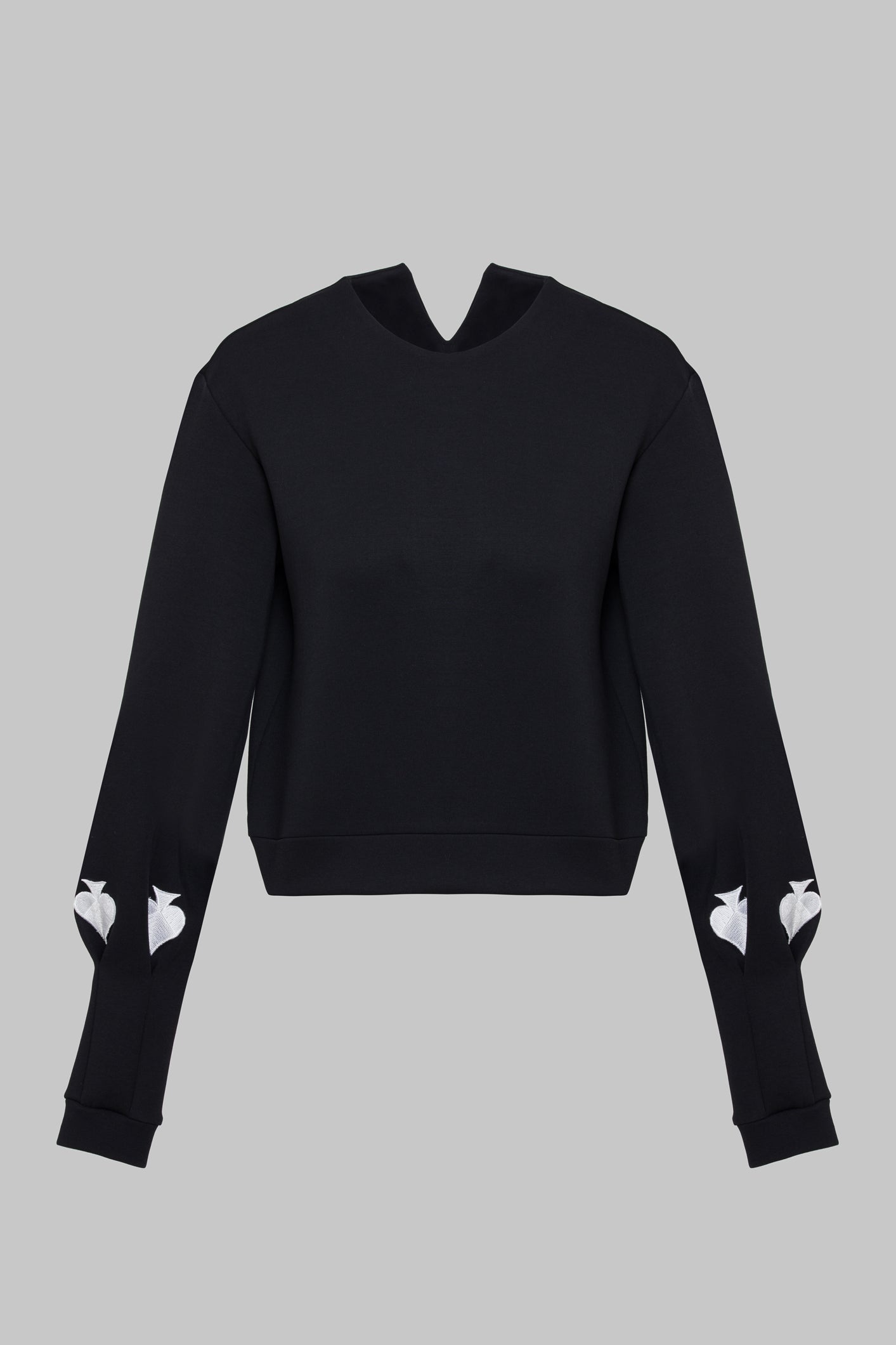 Black Rolling Spade Sweatshirt
