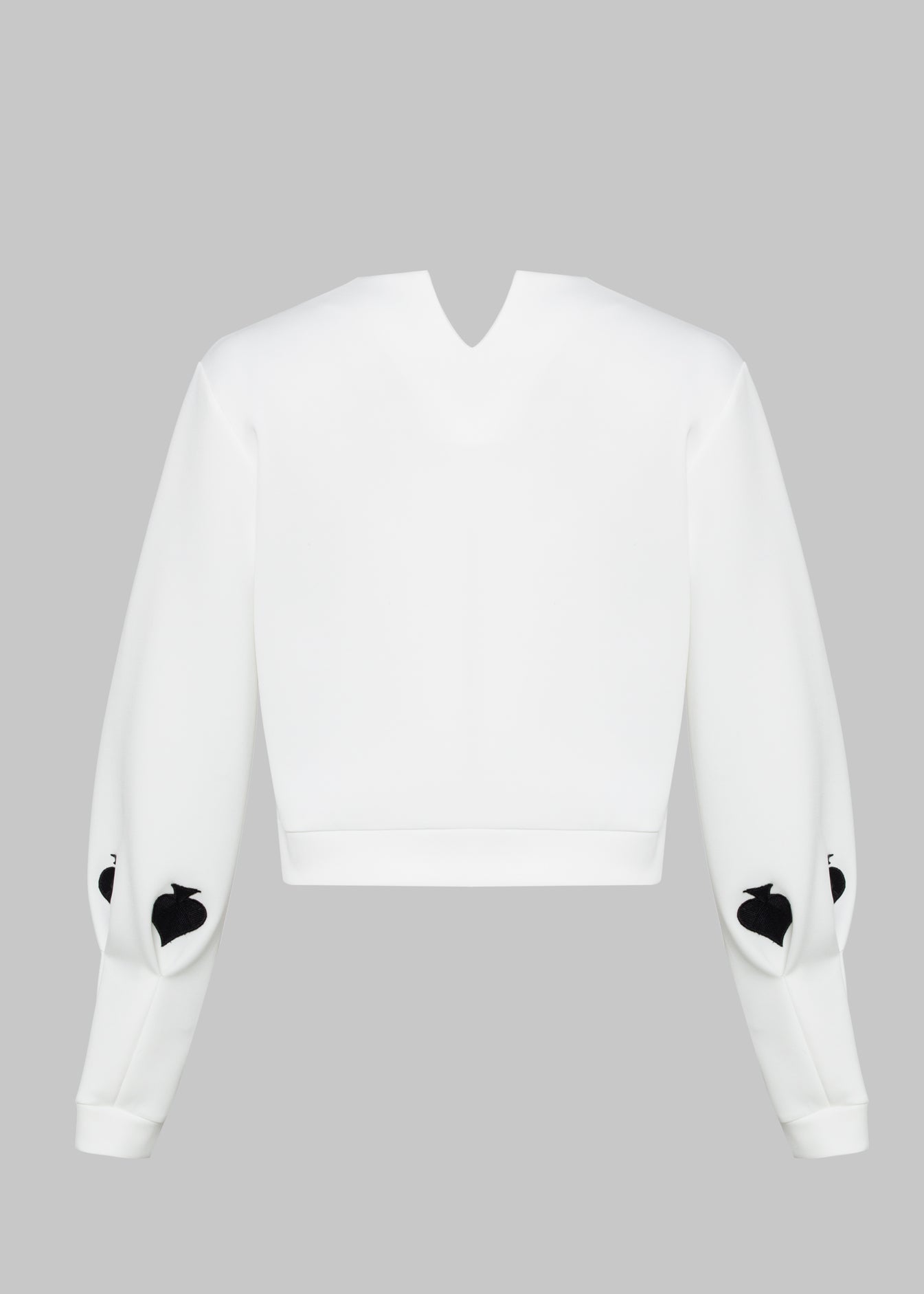White Rolling Spade Sweatshirt
