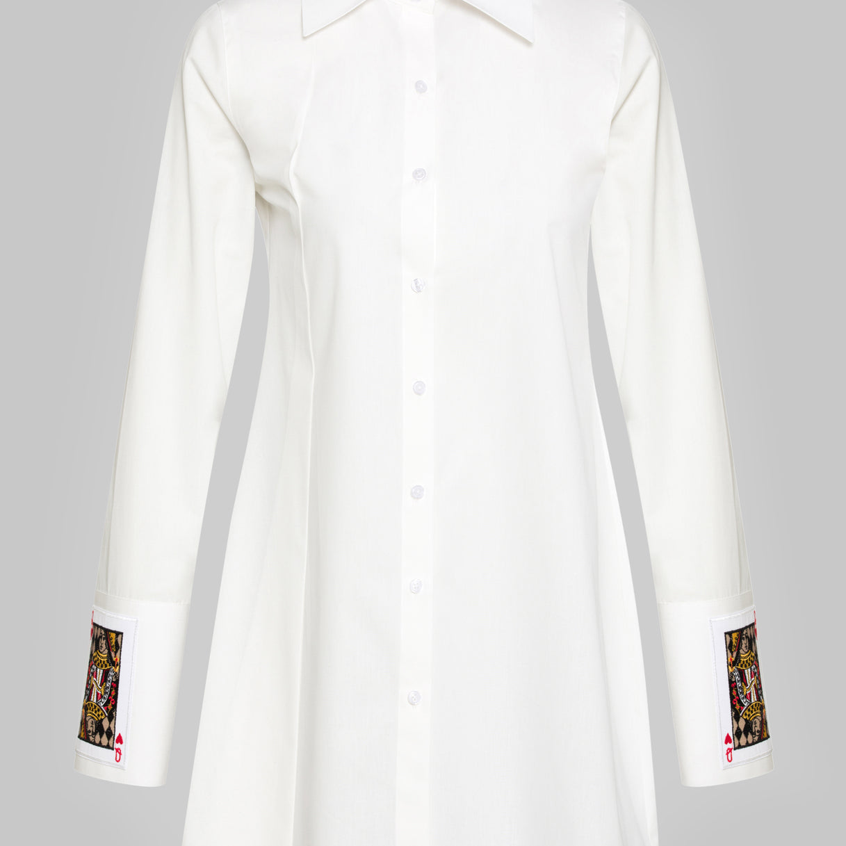Crown Shirt İn White
