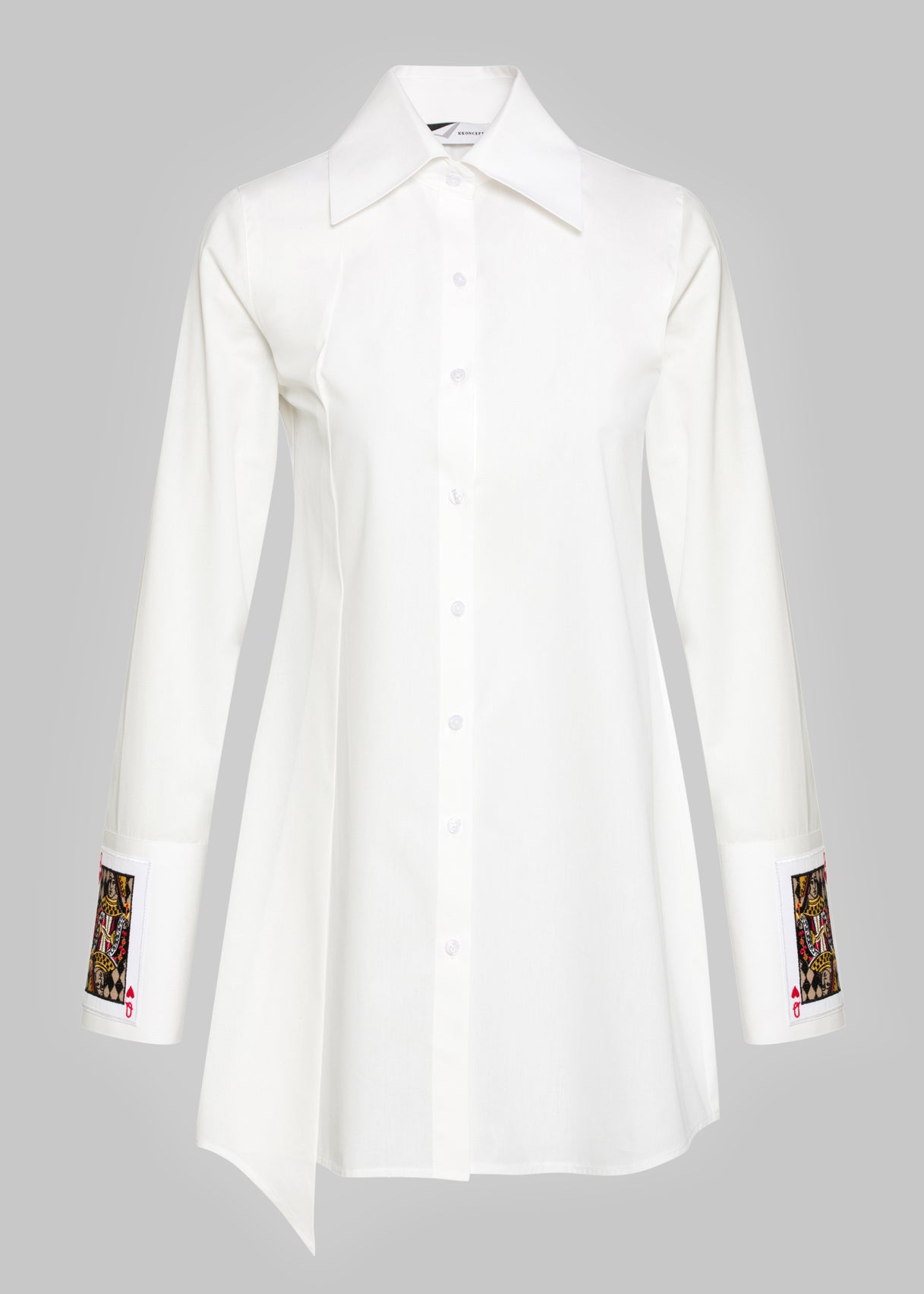 Crown Shirt İn White
