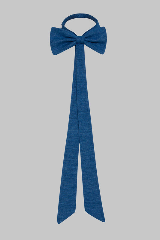 Denim Bow Tie
