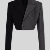 The Shade Of Grey Mini Blazer
