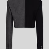 The Shade Of Grey Mini Blazer
