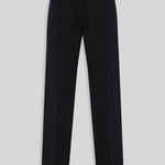 His Black Collar Pants
