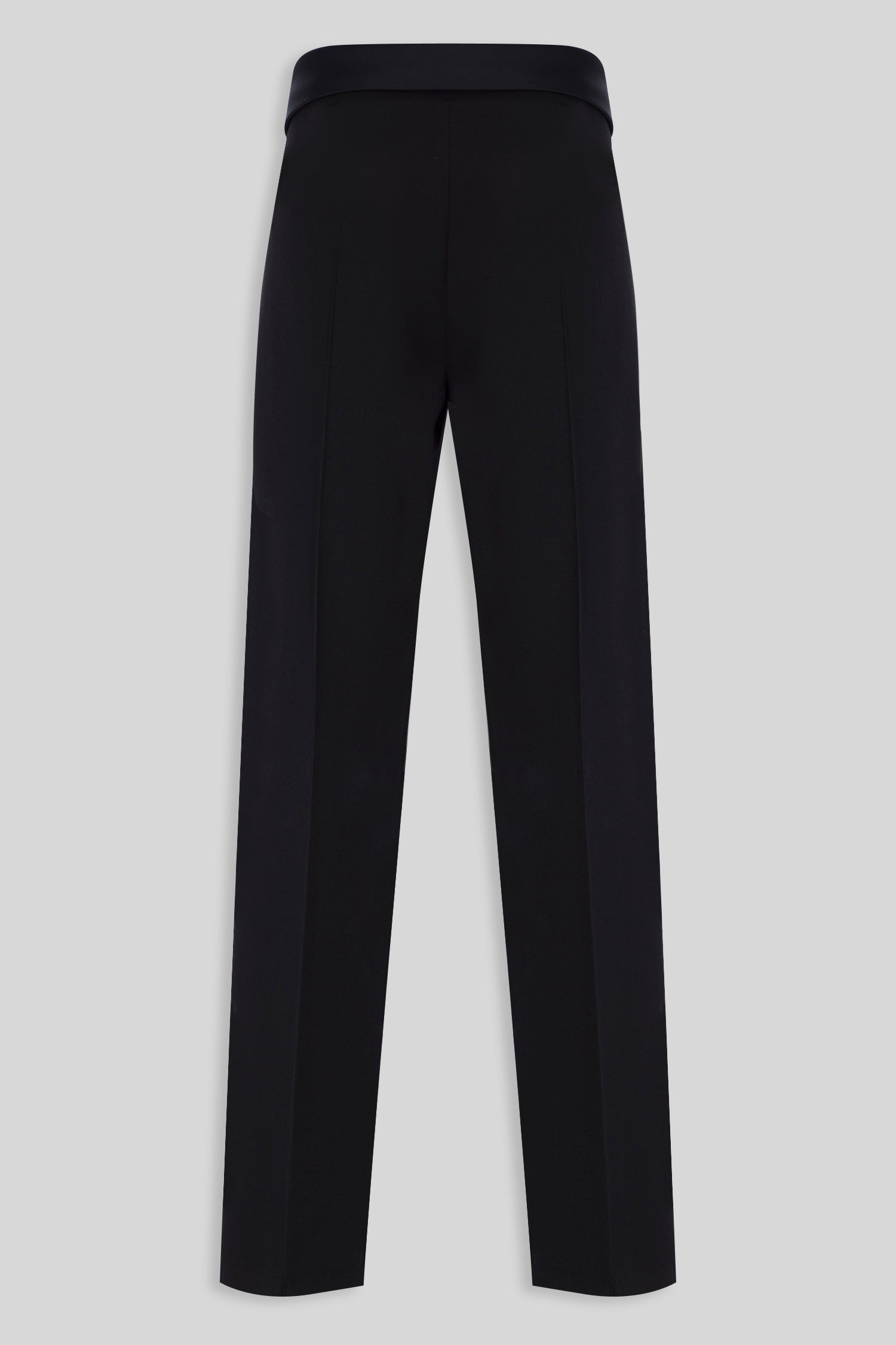 His Black Collar Pants
