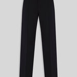 His Black Collar Pants
