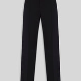 Her White Collar Pants
