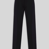 Her White Collar Pants
