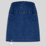 La Denim Mini Skirt
