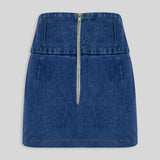 La Denim Mini Skirt
