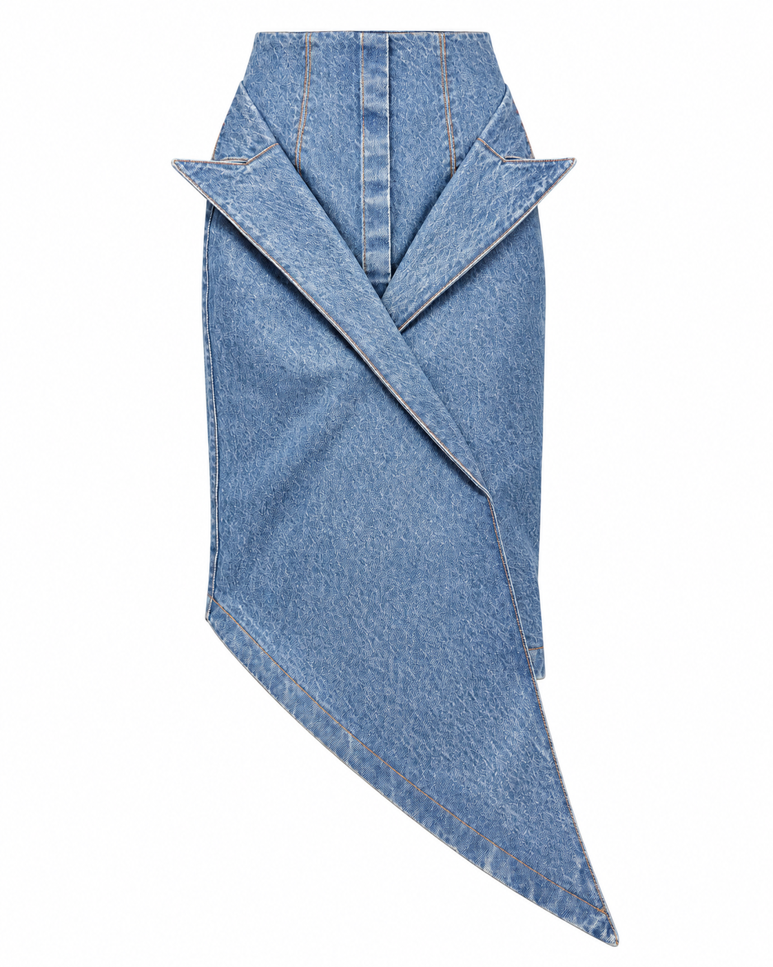 Denim Blazer Skirt
