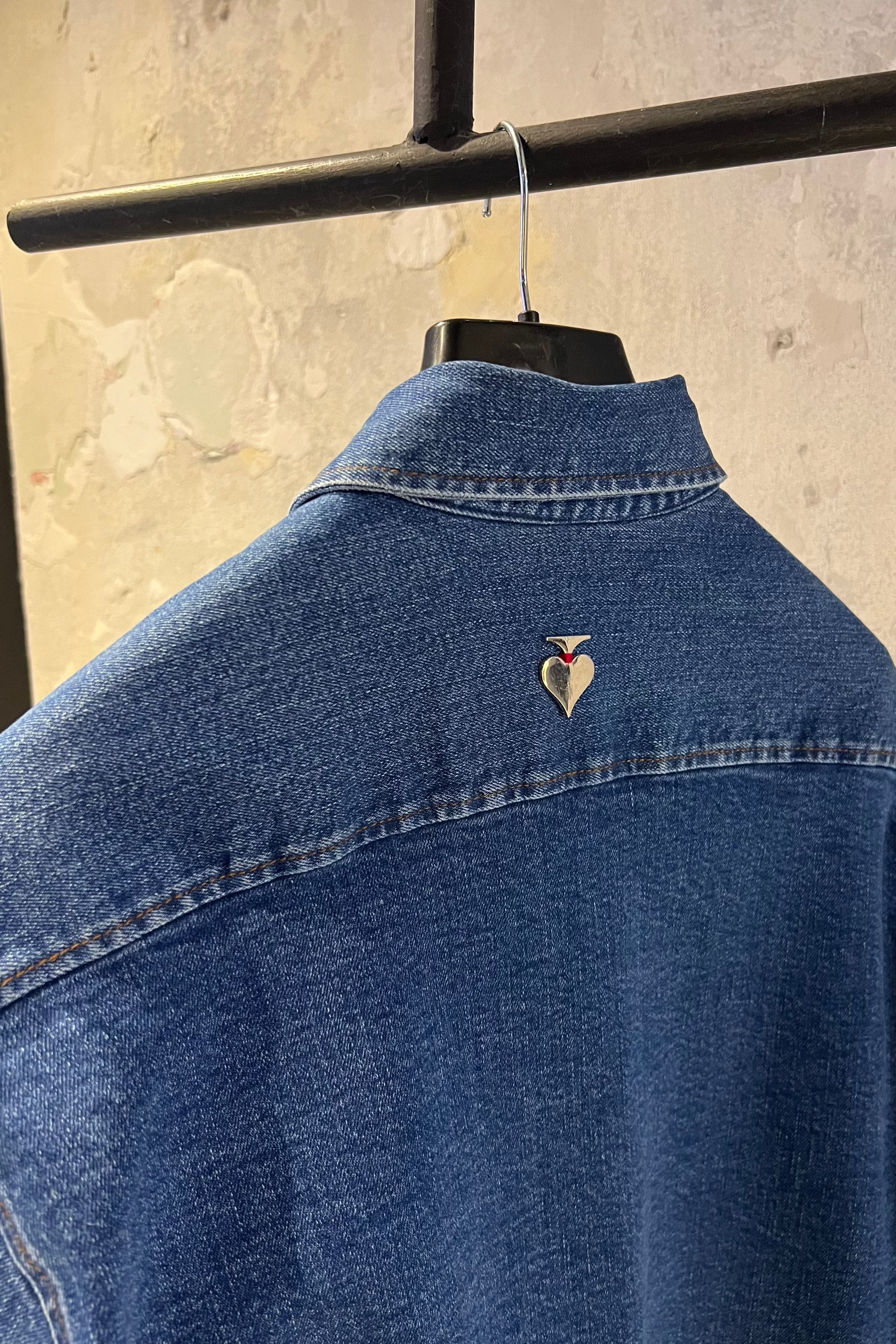 Her Denim Off-Side Shirt
