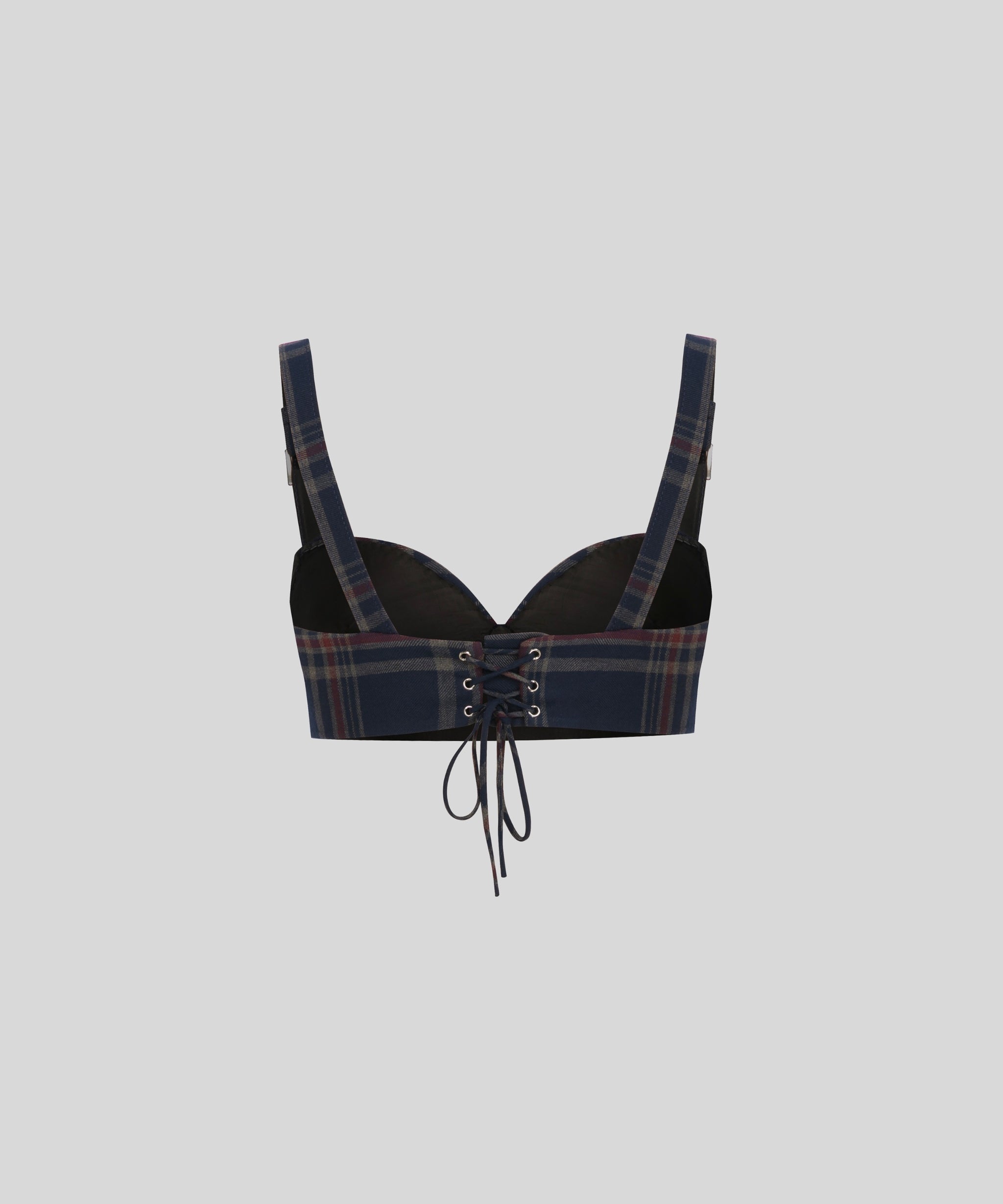 La Tartan Bustier
