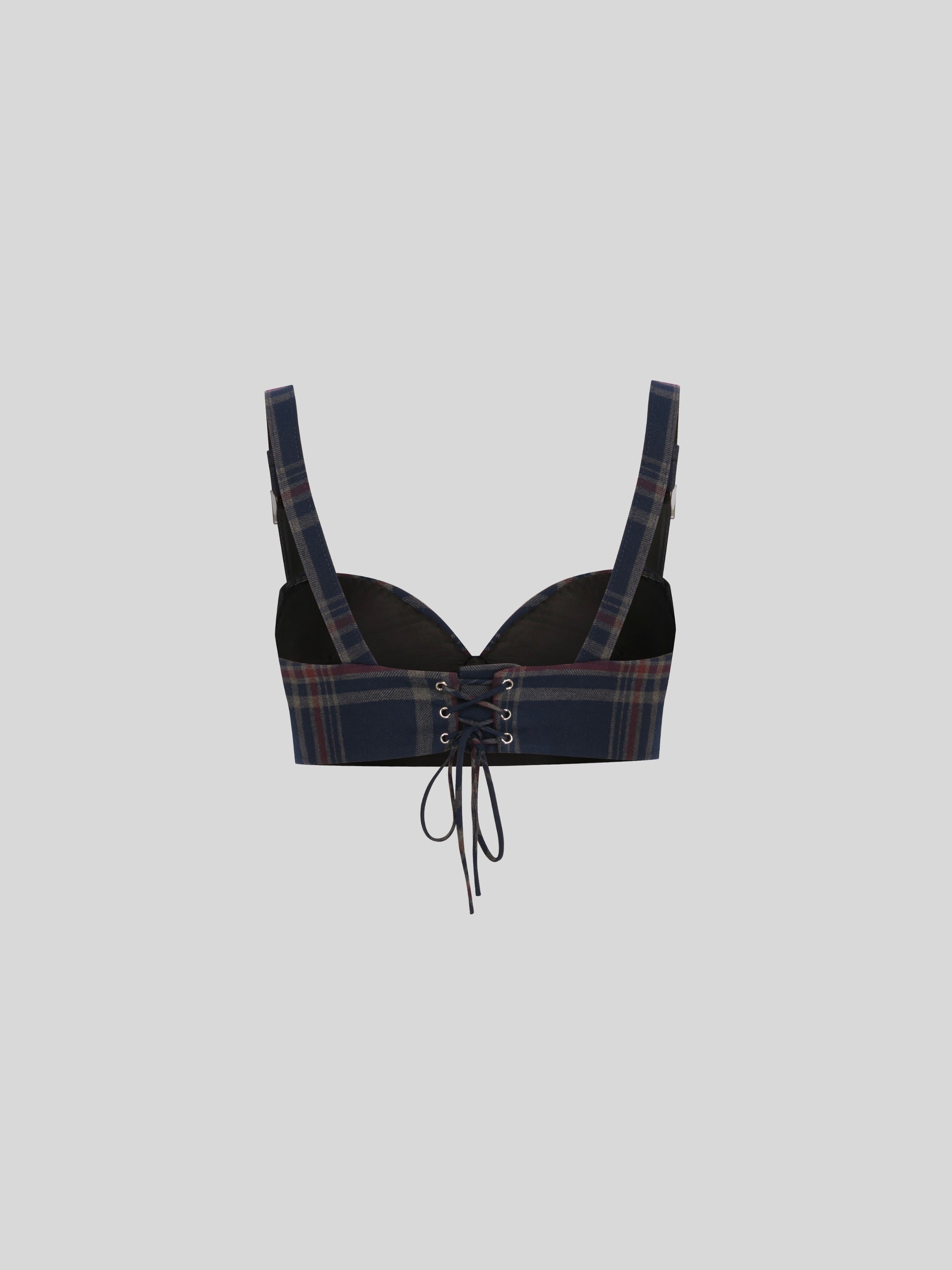 La Tartan Bustier
