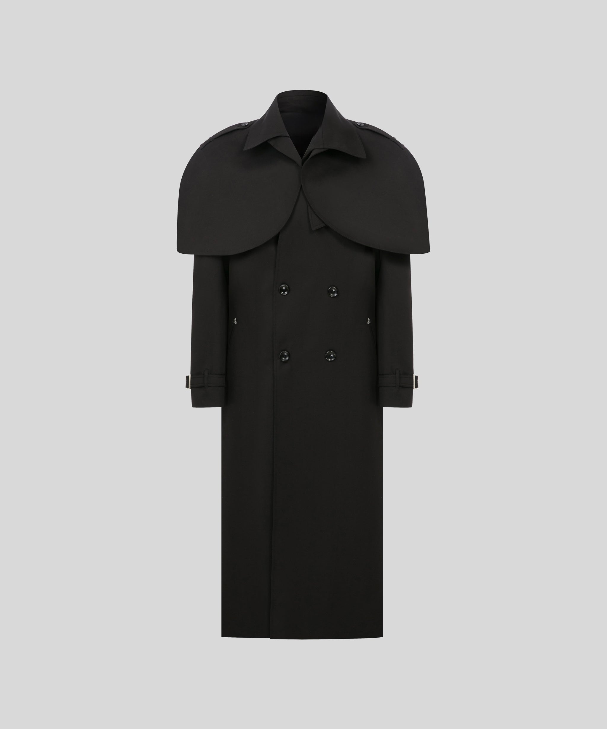 Words Unspoken Trench Coat

