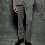 The Grey Key Zipper Pants
