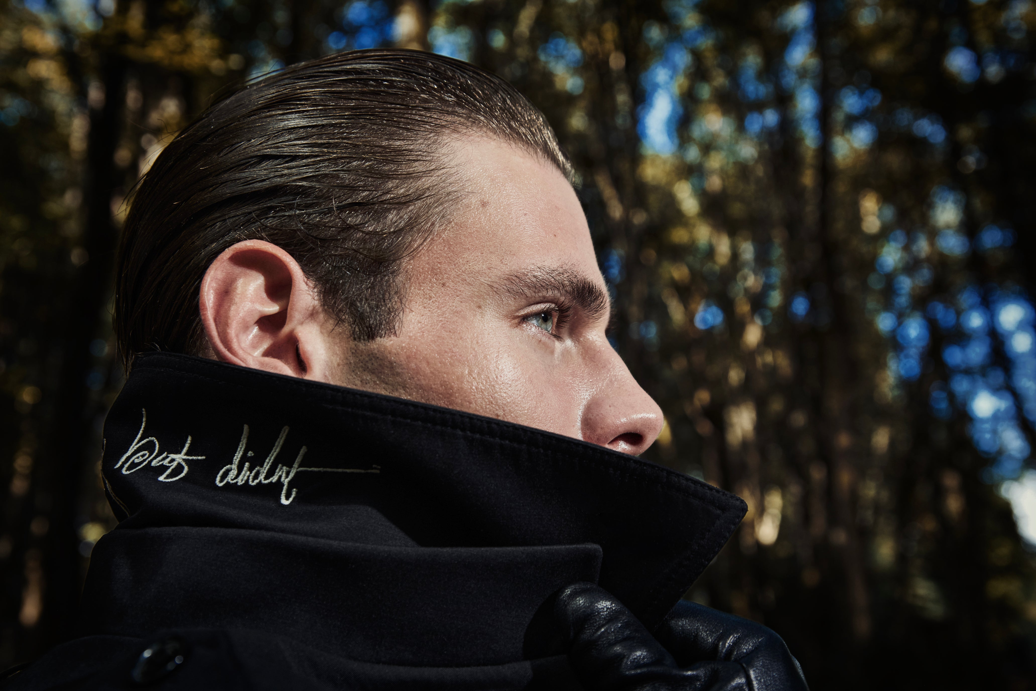 Words Unspoken Trench Coat
