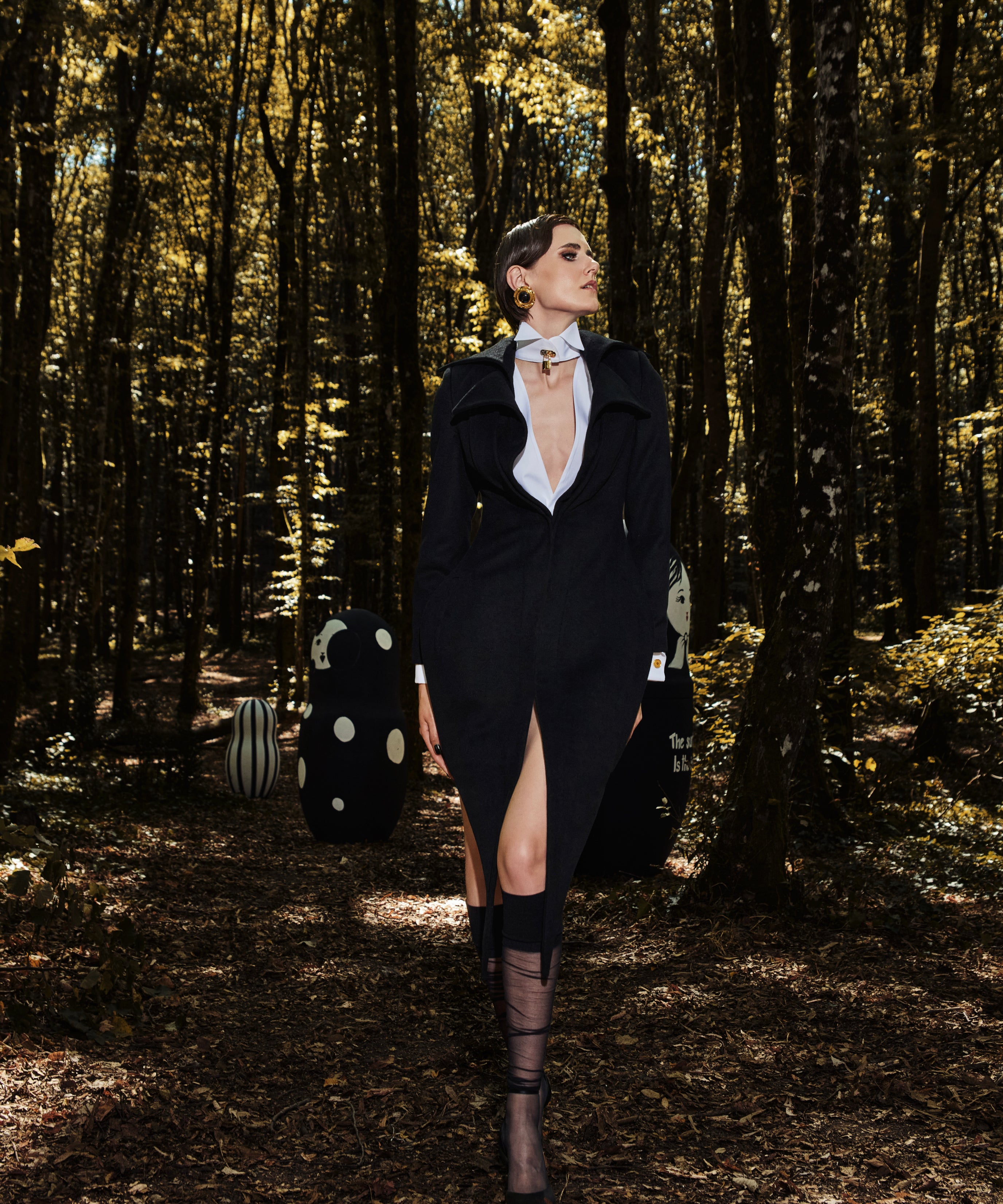 The Dark Night Trench Coat
