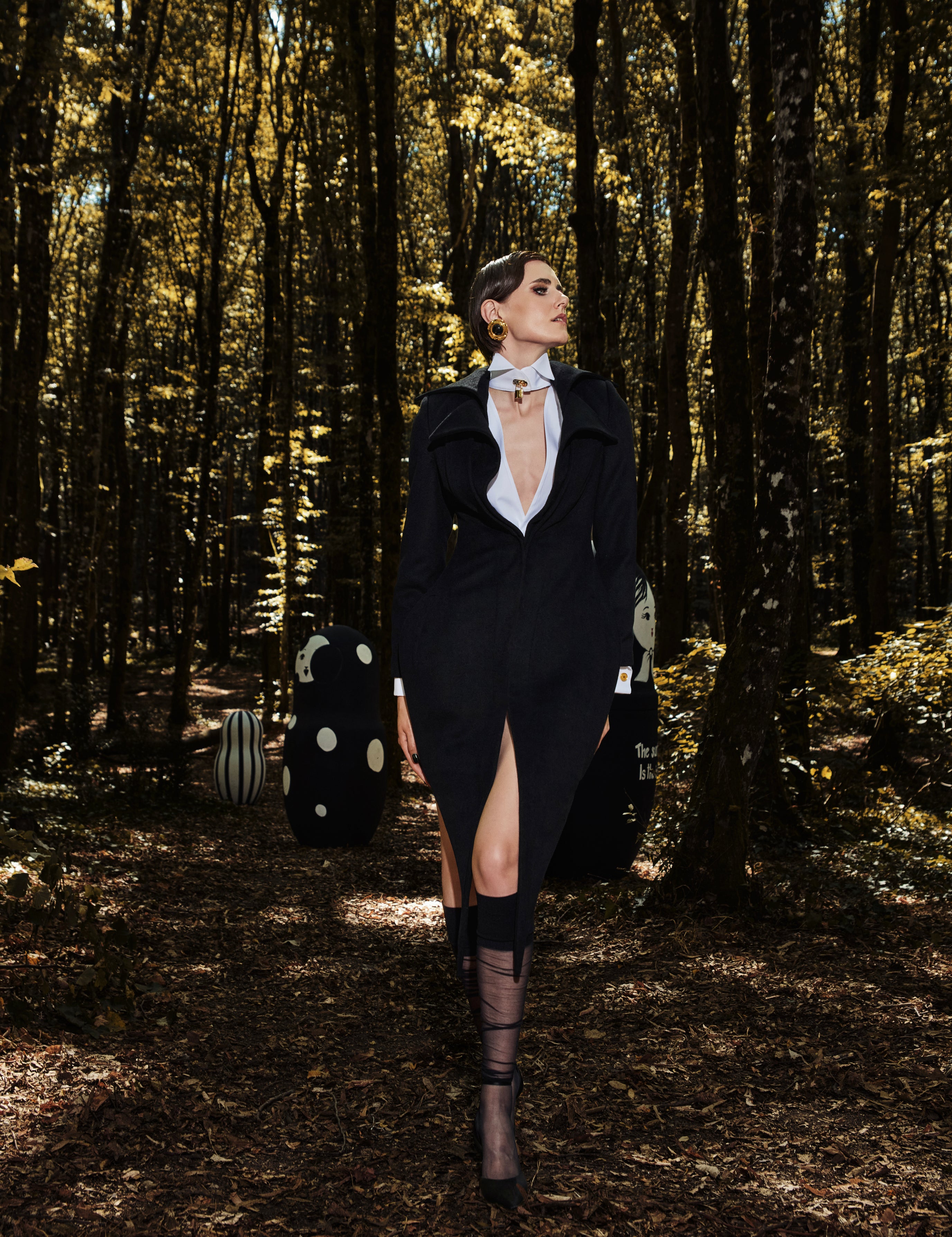 The Dark Night Trench Coat
