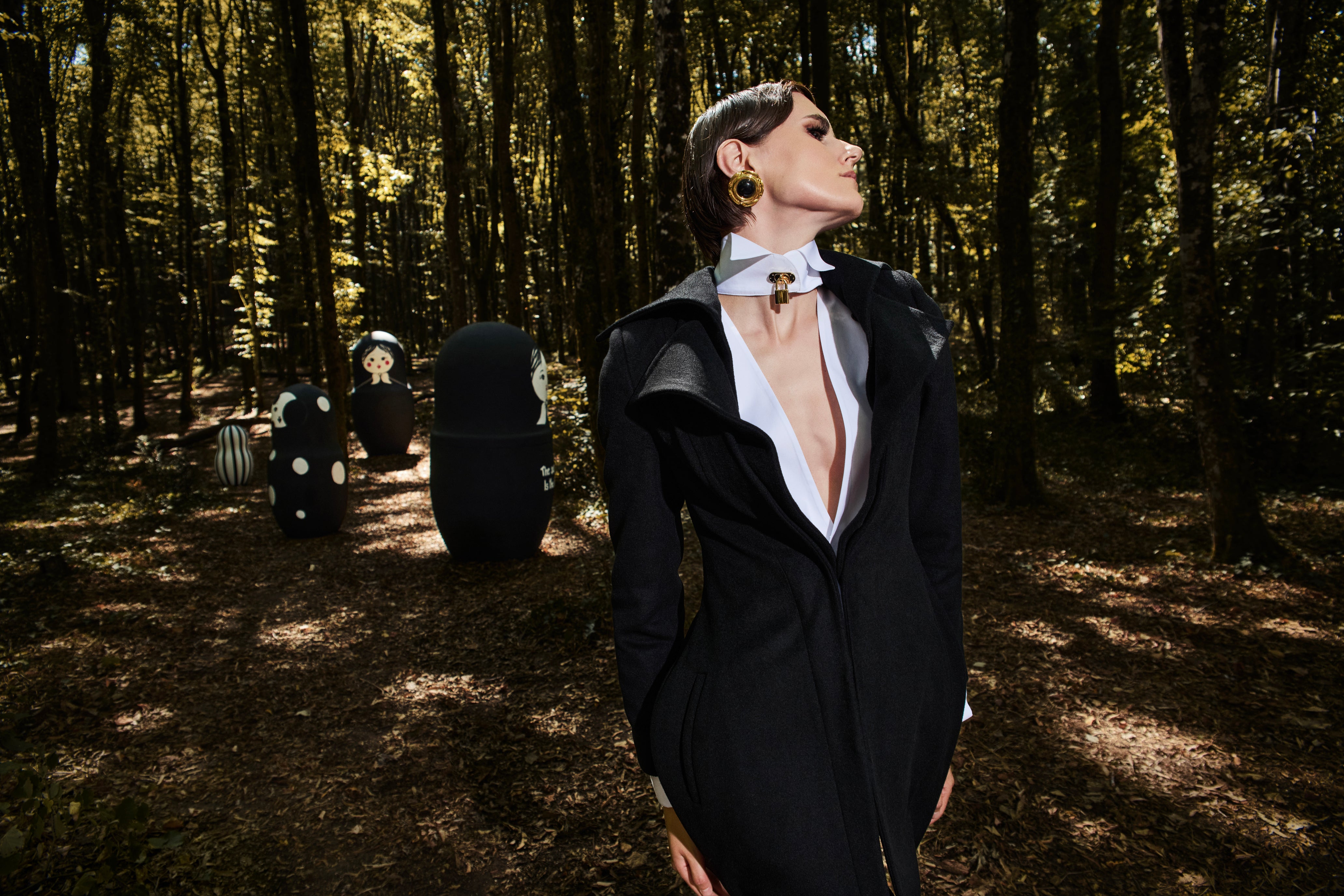 The Dark Night Trench Coat
