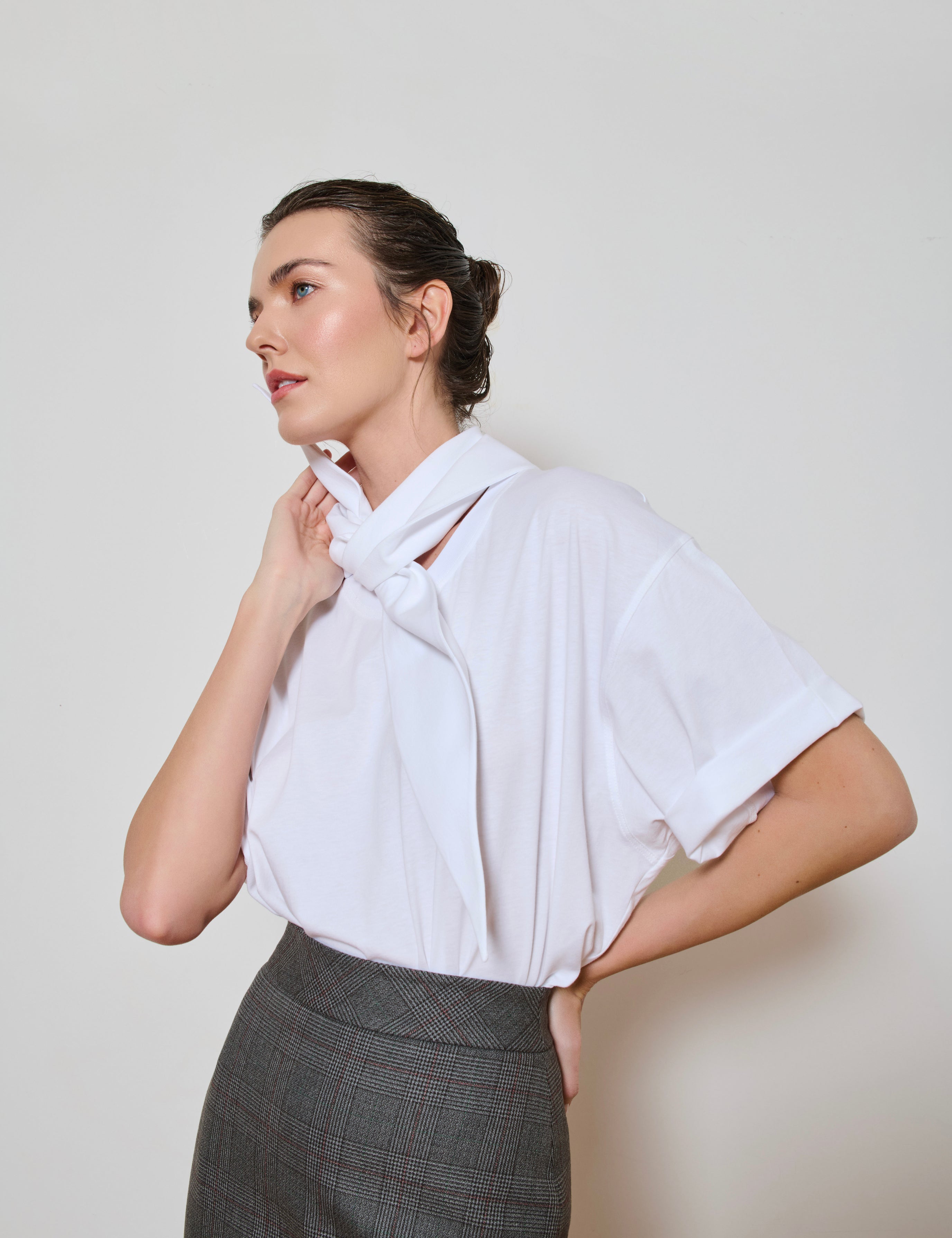 Her Nod White T-shirt
