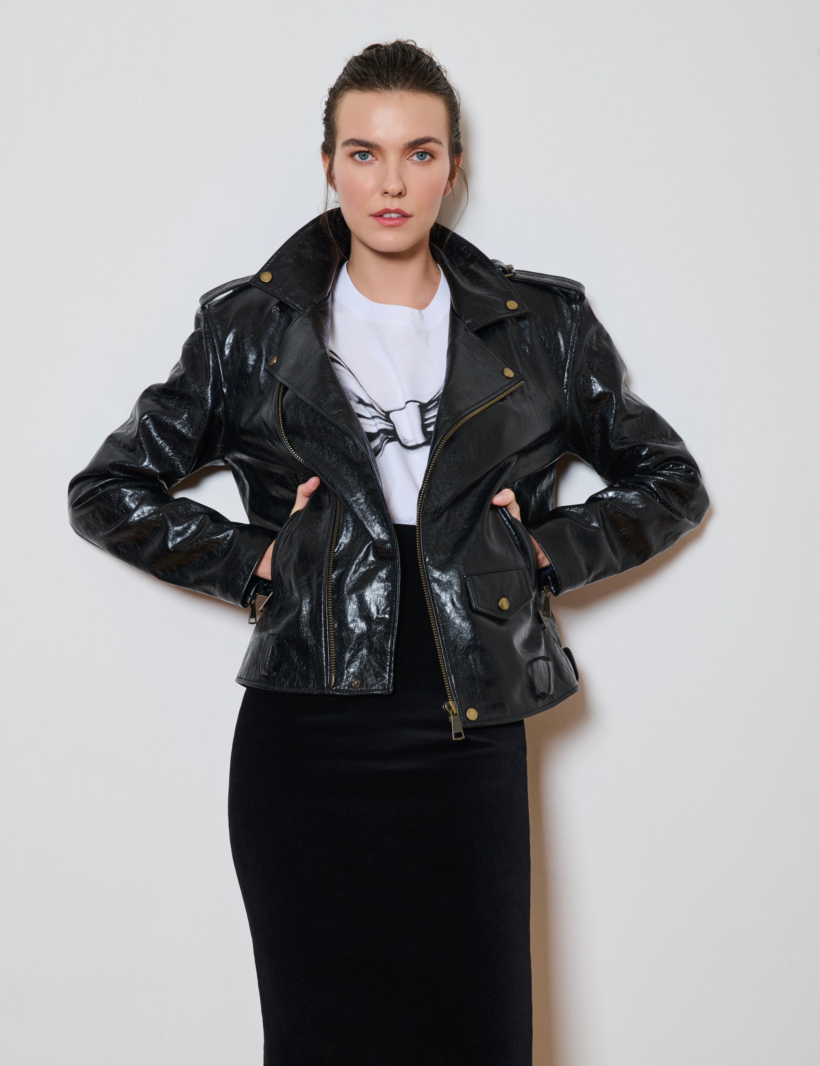 Her Old Soul Biker Jacket
