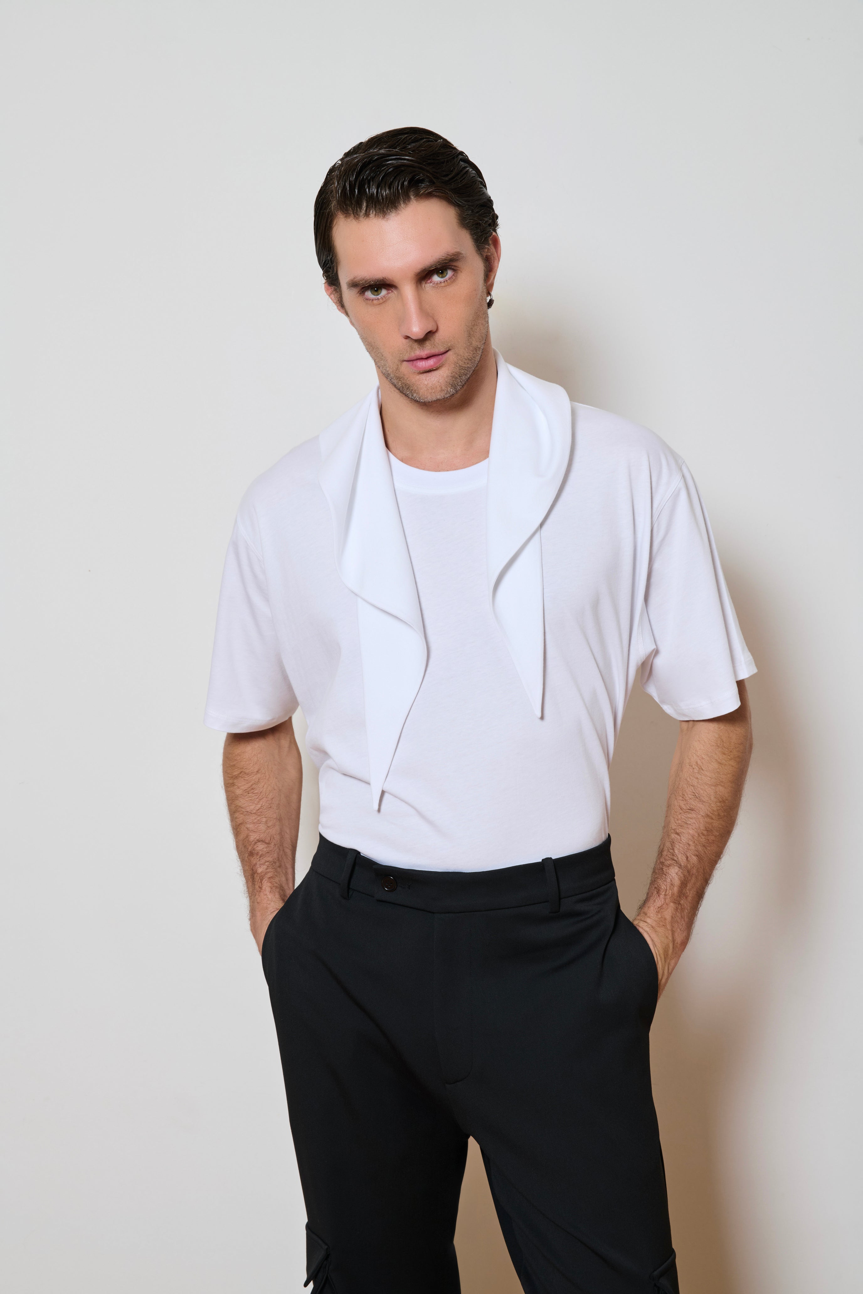 His Nod White T-shirt
