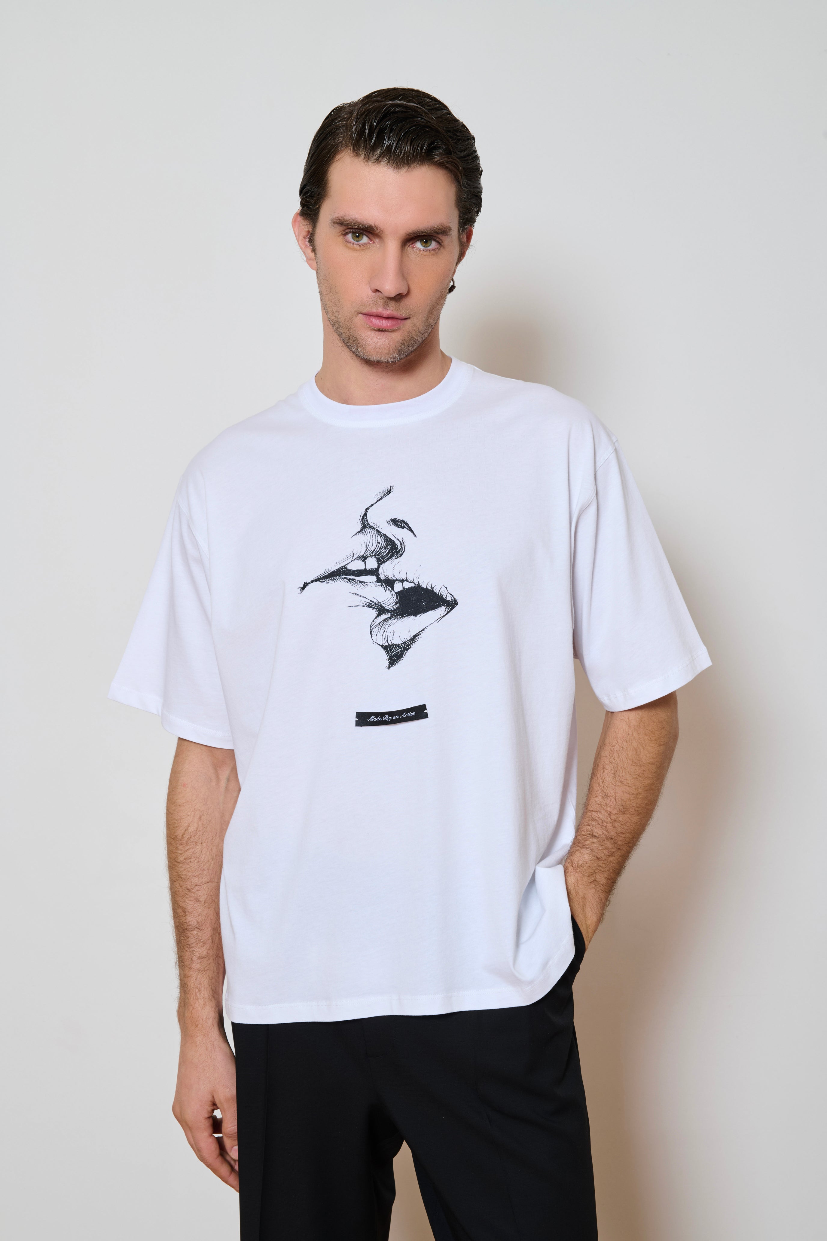 Artistic Kiss T-shirt
