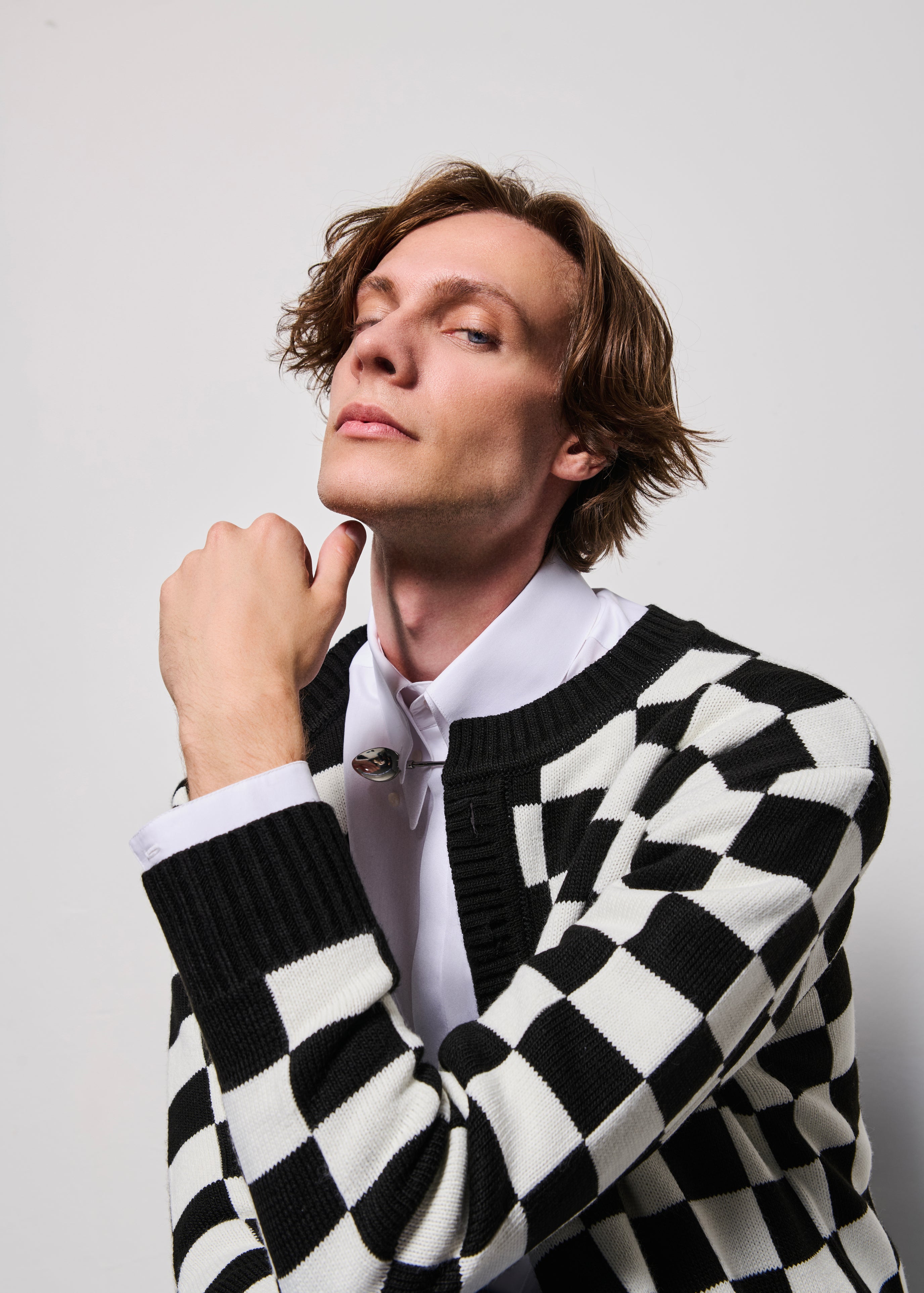 Checkers Cardigan
