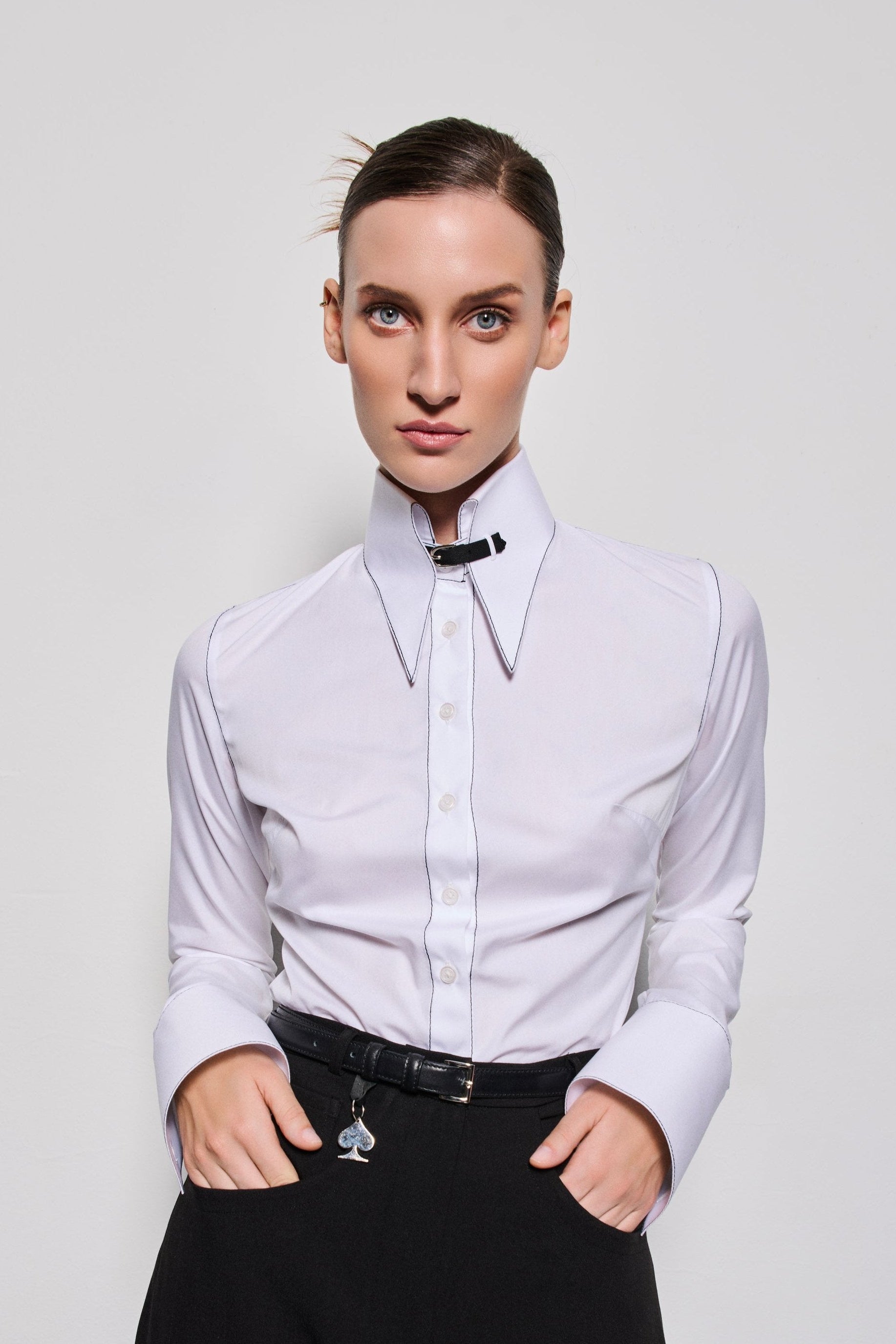Her Little Belt Shirt
