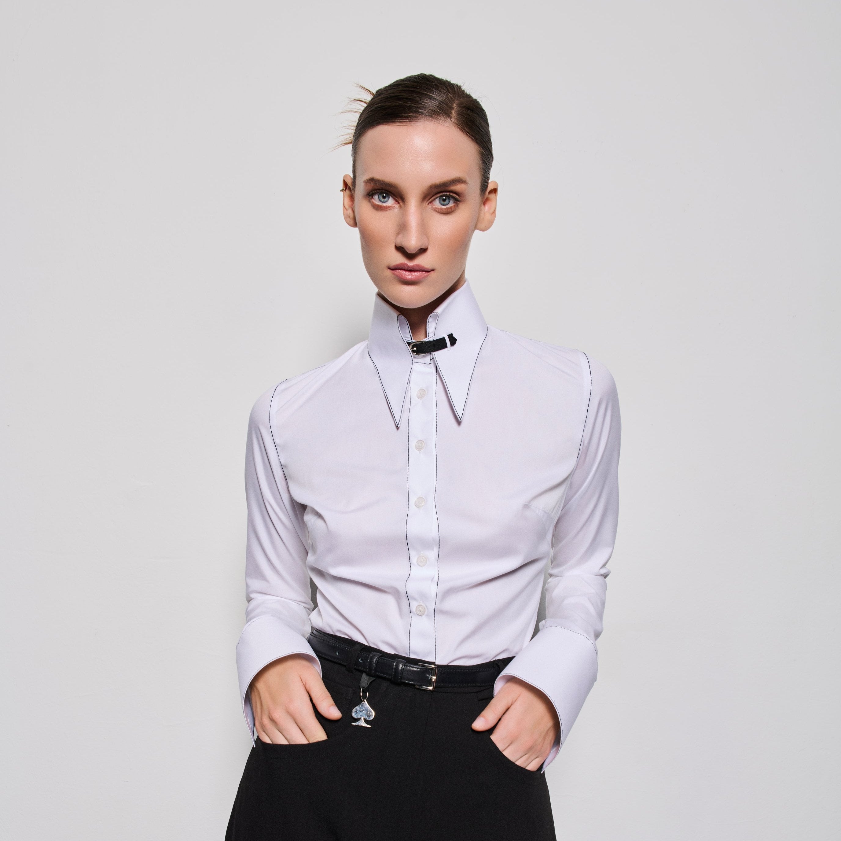 Her Little Belt Shirt

