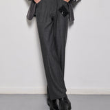His Grey Envelope Pants
