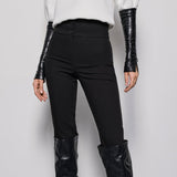 Her Black Spade Pants
