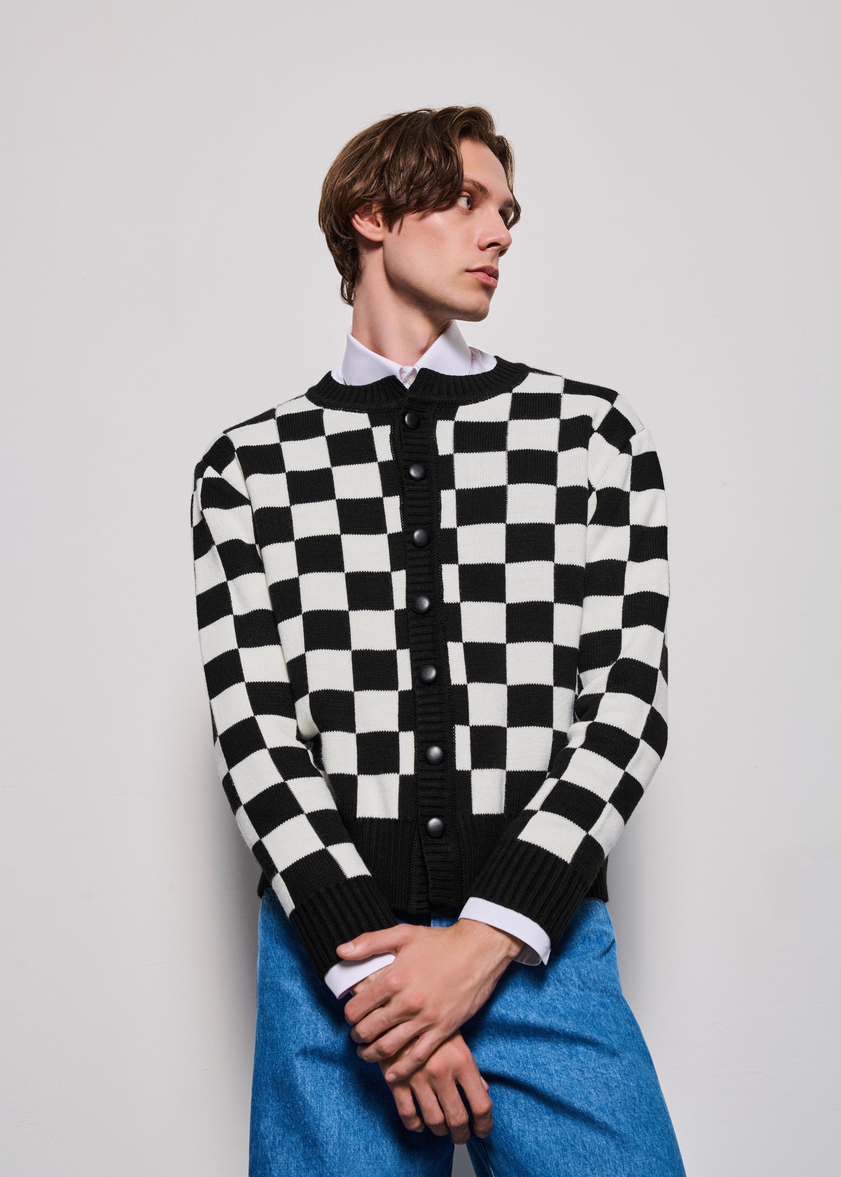 Checkers Cardigan
