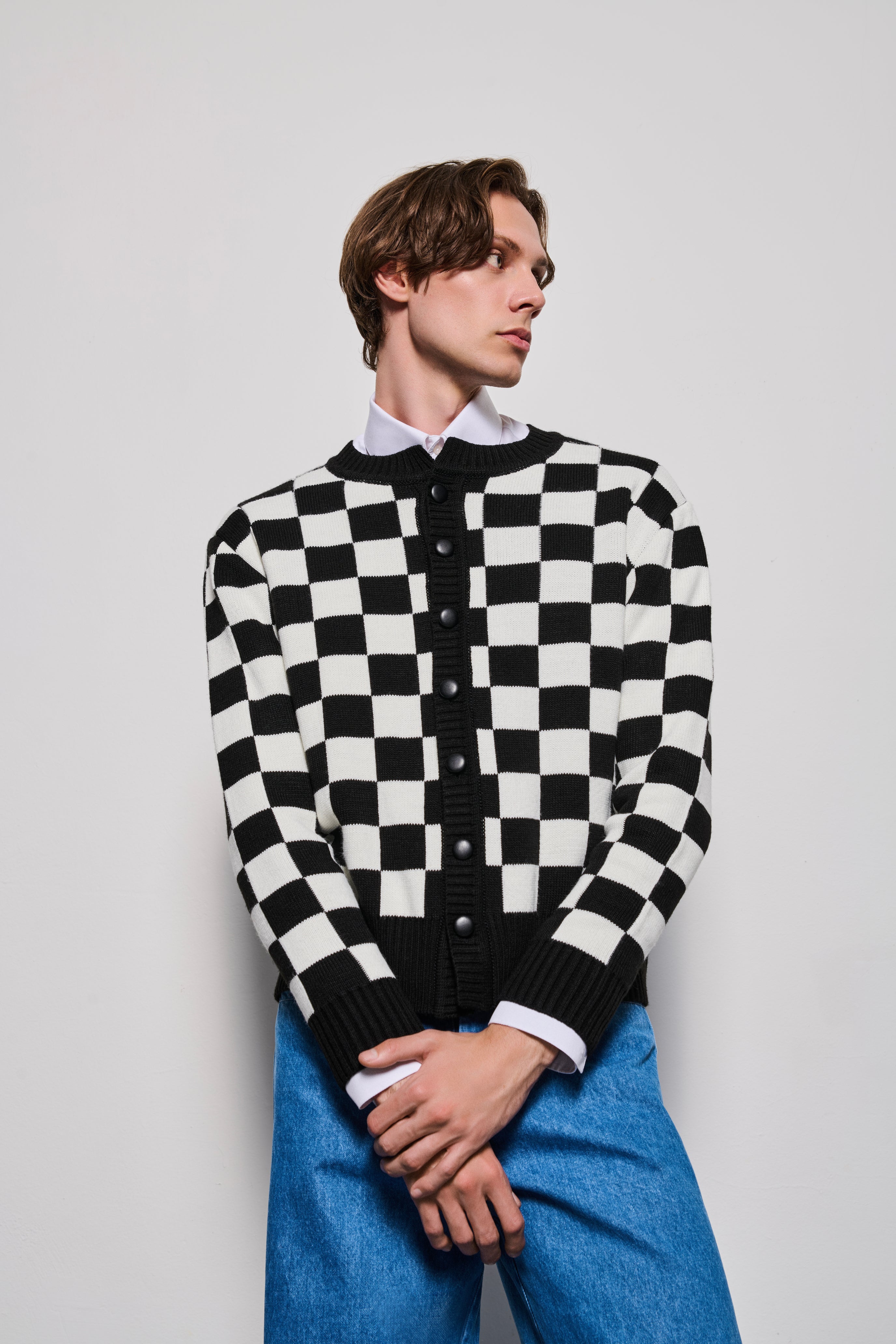 Checkers Cardigan
