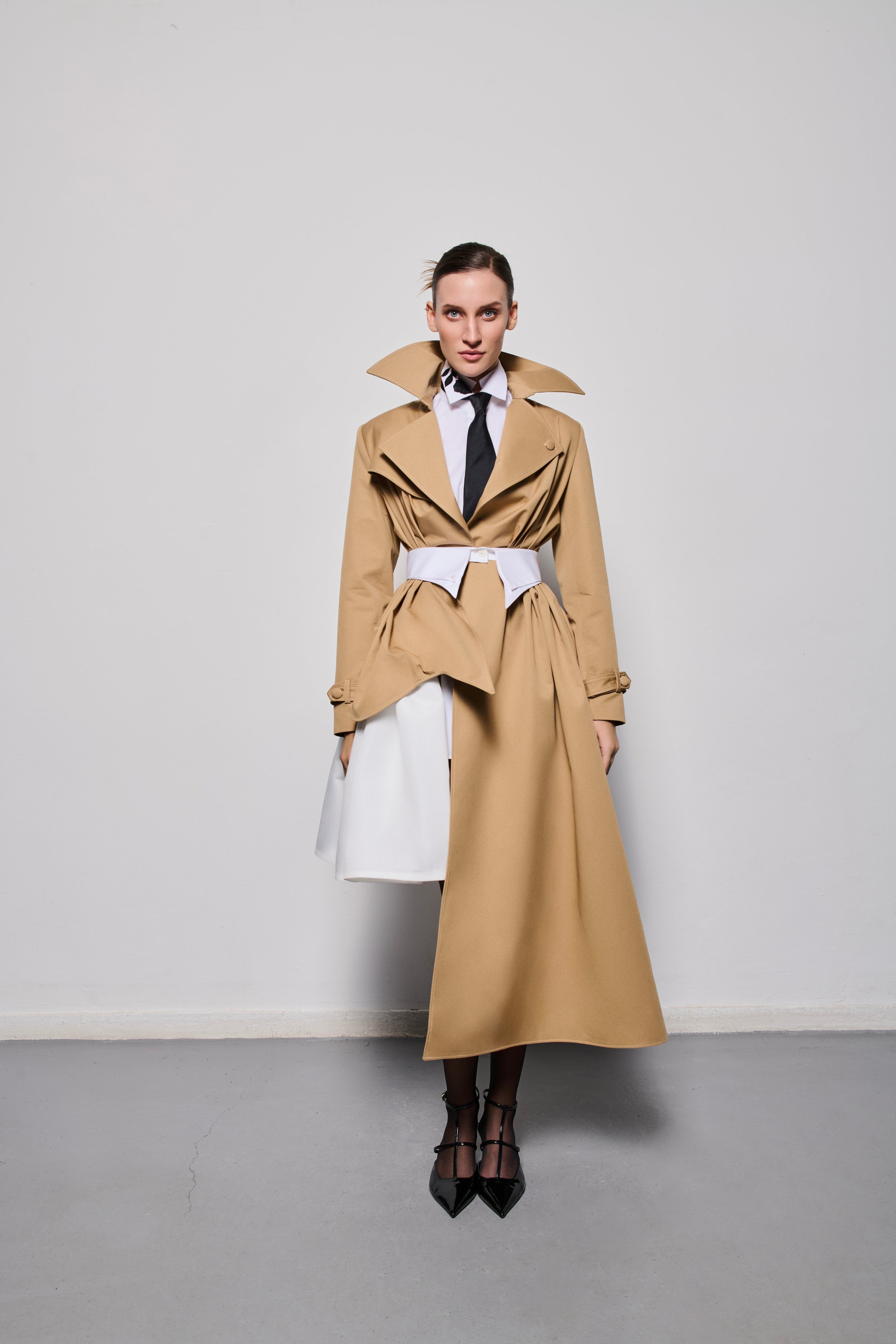 Unfinished Symphony Trench Coat
